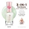 Sally Hansen Color Therapy Scented Nail Polish | Biotin, Argan Oil, Long Lasting, Healthy Nails, Nail Strengthener, Opaque | 383 Air of Calm, Lavender Bliss | Light Purple Nail Color(447 Spa Day (fresh cucumber))