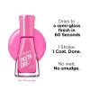 Sally Hansen Insta-Dri Electric Feels Nail Polish | Quick Dry, Long Lasting, Streak-Free Shine | Opaque, Shiny | 490 Electric Splash | Neon Blue Nail Color(277 Hot Pink-tensity)
