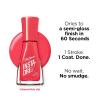 Sally Hansen Insta-Dri Electric Feels Nail Polish | Quick Dry, Long Lasting, Streak-Free Shine | Opaque, Shiny | 490 Electric Splash | Neon Blue Nail Color(358 Infa-redibly Hot)