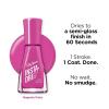 Sally Hansen Insta-Dri Electric Feels Nail Polish | Quick Dry, Long Lasting, Streak-Free Shine | Opaque, Shiny | 490 Electric Splash | Neon Blue Nail Color(424 Magenta Pulse)