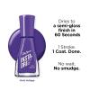 Sally Hansen Insta-Dri Electric Feels Nail Polish | Quick Dry, Long Lasting, Streak-Free Shine | Opaque, Shiny | 490 Electric Splash | Neon Blue Nail Color(478 Vivid Voltage)