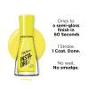 Sally Hansen Insta-Dri Electric Feels Nail Polish | Quick Dry, Long Lasting, Streak-Free Shine | Opaque, Shiny | 490 Electric Splash | Neon Blue Nail Color(535 Yell-Woah!)