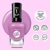 Sally Hansen Miracle Gel Supercharged Pinks Nail Polish | Salon Quality Gel-Like Formula, Two-Step System, No UV Light Needed, Long Lasting | 580 Unstop-purple | Purple Crème Nail Color(580 Unstop-purple)
