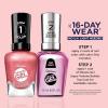 Sally Hansen Miracle Gel Supercharged Pinks Nail Polish | Salon Quality Gel-Like Formula, Two-Step System, No UV Light Needed, Long Lasting | 580 Unstop-purple | Purple Crème Nail Color(254 Go Hard or Glow Home)