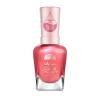 Sally Hansen Color Therapy Scented Nail Polish | Biotin, Argan Oil, Long Lasting, Healthy Nails, Nail Strengthener, Opaque | 383 Air of Calm, Lavender Bliss | Light Purple Nail Color(252 Morning Blossom (petal essence))