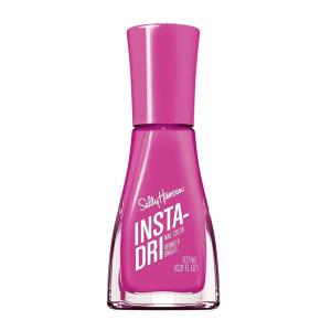 Sally Hansen Insta-Dri Electric Feels Nail Polish | Quick Dry, Long Lasting, Streak-Free Shine | Opaque, Shiny | 490 Electric Splash | Neon Blue Nail Color(424 Magenta Pulse)