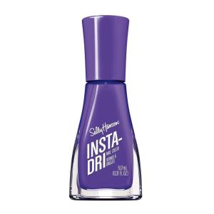 Sally Hansen Insta-Dri Electric Feels Nail Polish | Quick Dry, Long Lasting, Streak-Free Shine | Opaque, Shiny | 490 Electric Splash | Neon Blue Nail Color(478 Vivid Voltage)