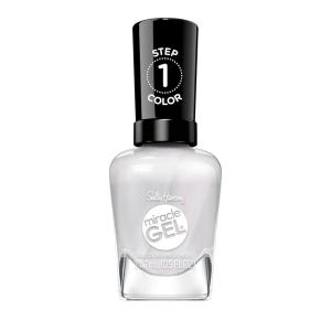 Sally Hansen Miracle Gel Supercharged Pinks Nail Polish | Salon Quality Gel-Like Formula, Two-Step System, No UV Light Needed, Long Lasting | 580 Unstop-purple | Purple Crème Nail Color(795 Boss Babe)