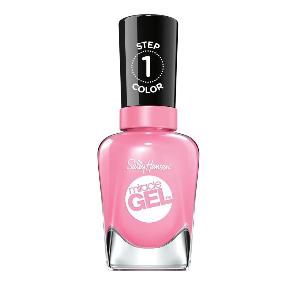 imageSally Hansen Miracle Gel Nail Polish Shade Pink Cadillaquer 269 Packaging May Vary