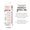 Sally Hansen Salon Effects Perfect Press-On Short’Ease Nails | Oval Shape | Easy to Apply, Non-Damaging, Natural Look Vitamin E & B5 | 30 Nails, Nail Glue, Adhesive Tabs, File| Short Queen(Coffin Nails – On Point)