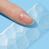 Sally Hansen Salon Effects Perfect Press-On Short’Ease Nails | Oval Shape | Easy to Apply, Non-Damaging, Natural Look Vitamin E & B5 | 30 Nails, Nail Glue, Adhesive Tabs, File| Short Queen(Adhesive Tabs)