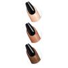 Sally Hansen Salon Effects Perfect Press-On Short’Ease Nails | Oval Shape | Easy to Apply, Non-Damaging, Natural Look Vitamin E & B5 | 30 Nails, Nail Glue, Adhesive Tabs, File| Short Queen(Coffin Nails – Onyx-Pected)