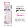Sally Hansen Salon Effects Perfect Press-On Short’Ease Nails | Oval Shape | Easy to Apply, Non-Damaging, Natural Look Vitamin E & B5 | 30 Nails, Nail Glue, Adhesive Tabs, File| Short Queen(Oval Nails – State of the Heart)