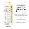 Sally Hansen Salon Effects Perfect Press-On Short’Ease Nails | Oval Shape | Easy to Apply, Non-Damaging, Natural Look Vitamin E & B5 | 30 Nails, Nail Glue, Adhesive Tabs, File| Short Queen(Sq-oval Nails – Serves Up)