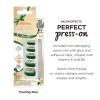 Sally Hansen Salon Effects Perfect Press-On Short’Ease Nails | Oval Shape | Easy to Apply, Non-Damaging, Natural Look Vitamin E & B5 | 30 Nails, Nail Glue, Adhesive Tabs, File| Short Queen(Oval Nails – Feeling Pine)