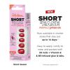 Sally Hansen Salon Effects Perfect Press-On Short’Ease Nails | Oval Shape | Easy to Apply, Non-Damaging, Natural Look Vitamin E & B5 | 30 Nails, Nail Glue, Adhesive Tabs, File| Short Queen(Short’Ease – Short Queen)