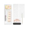 Sally Hansen Salon Effects Perfect Press-On Short’Ease Nails | Oval Shape | Easy to Apply, Non-Damaging, Natural Look Vitamin E & B5 | 30 Nails, Nail Glue, Adhesive Tabs, File| Short Queen(Sq-oval Nails – Serves Up)