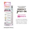 Sally Hansen Salon Effects Perfect Press-On Short’Ease Nails | Oval Shape | Easy to Apply, Non-Damaging, Natural Look Vitamin E & B5 | 30 Nails, Nail Glue, Adhesive Tabs, File| Short Queen(Almond Nails – Holographic Memory)