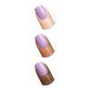 Sally Hansen Salon Effects Perfect Press-On Short’Ease Nails | Oval Shape | Easy to Apply, Non-Damaging, Natural Look Vitamin E & B5 | 30 Nails, Nail Glue, Adhesive Tabs, File| Short Queen(Square Nails – Squiggle & Wiggle)