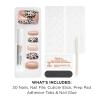 Sally Hansen Salon Effects Perfect Press-On Short’Ease Nails | Oval Shape | Easy to Apply, Non-Damaging, Natural Look Vitamin E & B5 | 30 Nails, Nail Glue, Adhesive Tabs, File| Short Queen(Coffin Nails – Going Wild)