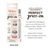 Sally Hansen Salon Effects Perfect Press-On Short’Ease Nails | Oval Shape | Easy to Apply, Non-Damaging, Natural Look Vitamin E & B5 | 30 Nails, Nail Glue, Adhesive Tabs, File| Short Queen(Coffin Nails – Going Wild)