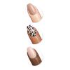 Sally Hansen Salon Effects Perfect Press-On Short’Ease Nails | Oval Shape | Easy to Apply, Non-Damaging, Natural Look Vitamin E & B5 | 30 Nails, Nail Glue, Adhesive Tabs, File| Short Queen(Coffin Nails – Going Wild)