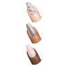Sally Hansen Salon Effects Perfect Press-On Short’Ease Nails | Oval Shape | Easy to Apply, Non-Damaging, Natural Look Vitamin E & B5 | 30 Nails, Nail Glue, Adhesive Tabs, File| Short Queen(Coffin Nails – Love at Frost Sight)