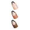 Sally Hansen Salon Effects Perfect Press-On Short’Ease Nails | Oval Shape | Easy to Apply, Non-Damaging, Natural Look Vitamin E & B5 | 30 Nails, Nail Glue, Adhesive Tabs, File| Short Queen(Coffin Nails – French Twist)