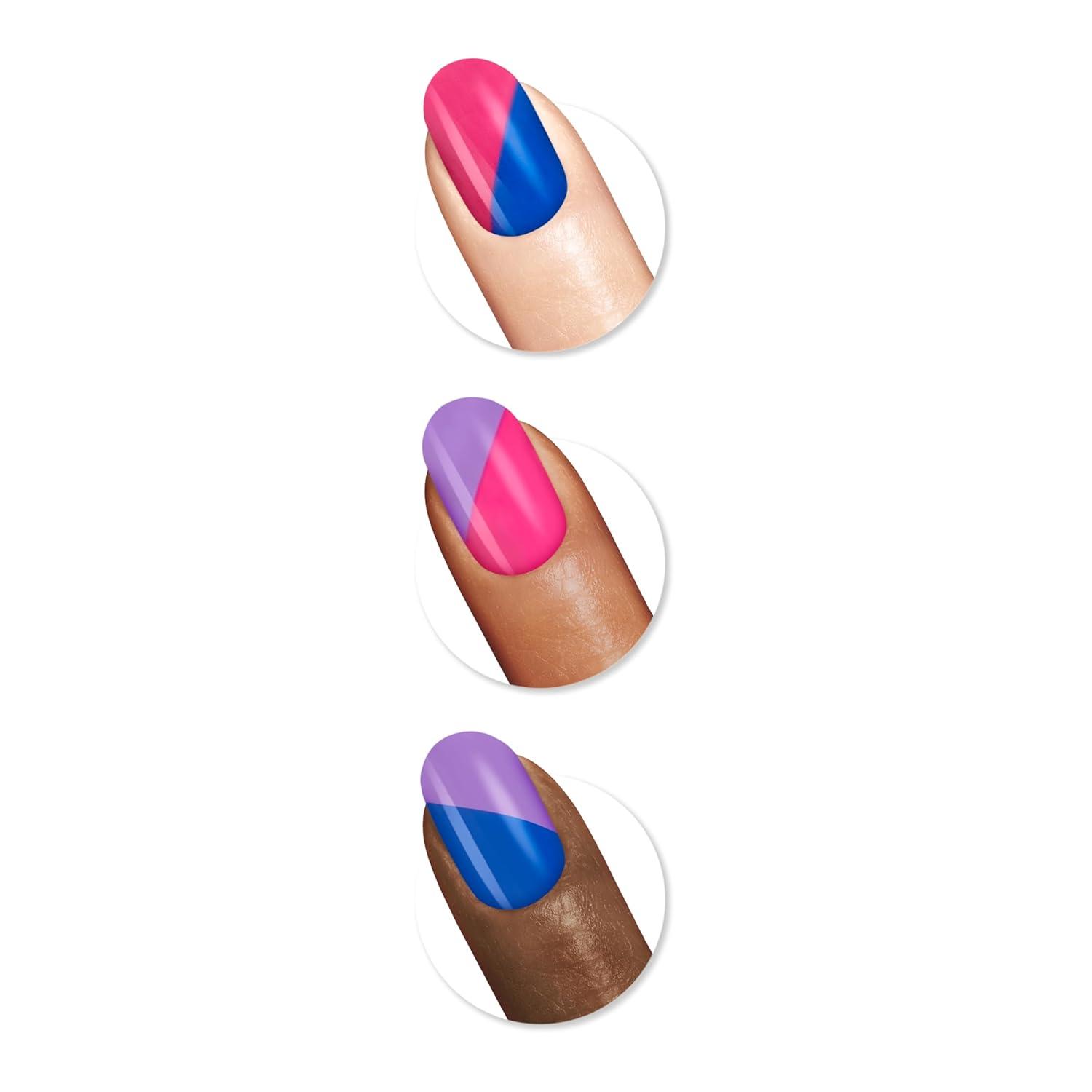 imageSally Hansen Salon Effects Perfect Manicure Pride BiTips