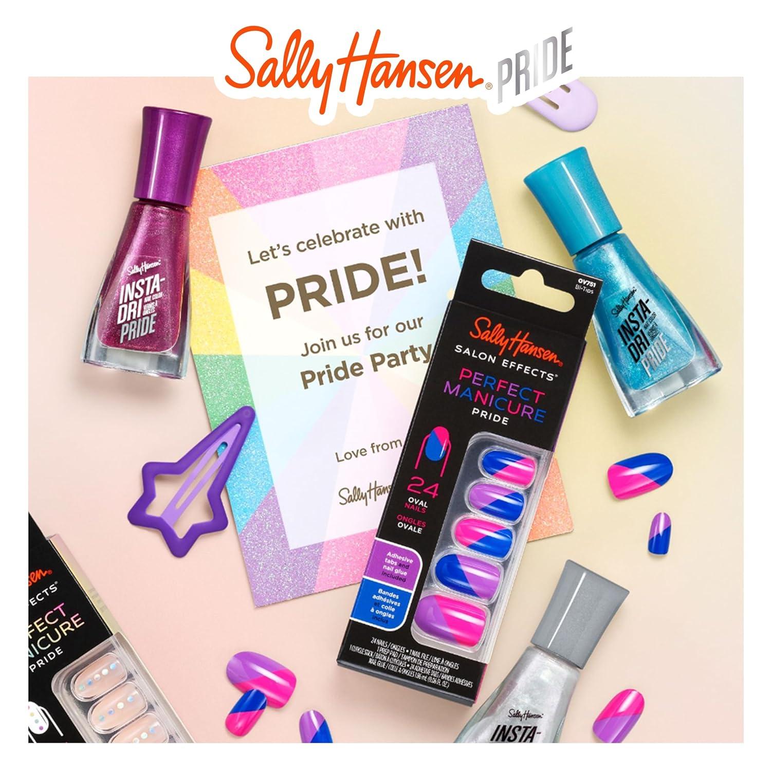 imageSally Hansen Salon Effects Perfect Manicure Pride BiTips