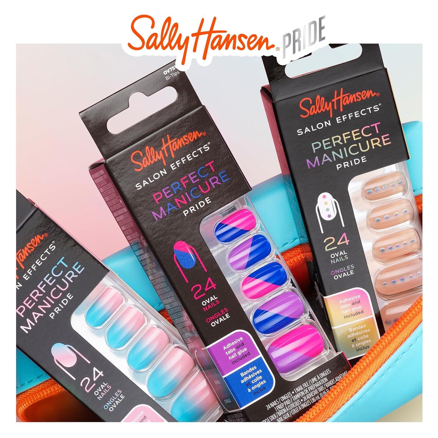 imageSally Hansen Salon Effects Perfect Manicure Pride BiTips