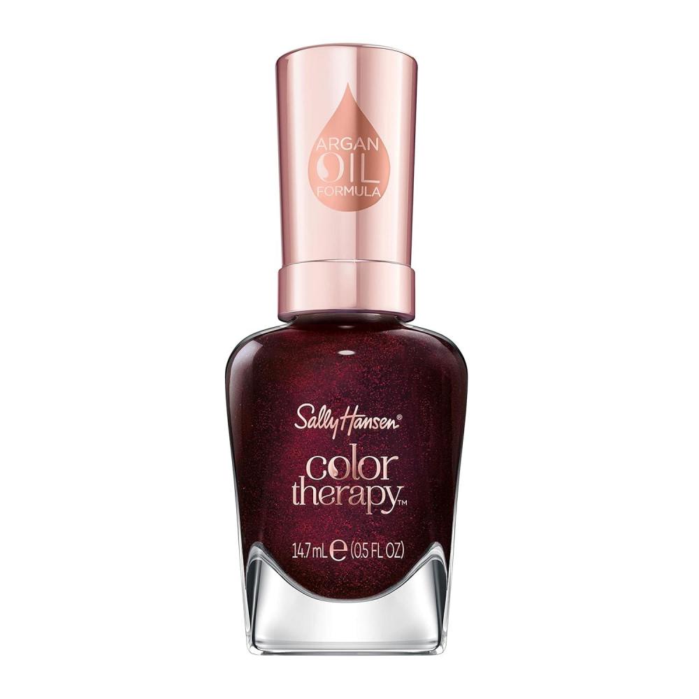 imageSally Hansen Color Therapy Staycation Collection  Nail Polish  Nothing to Wine About  05 fl oz Case of 72