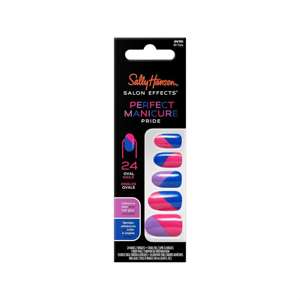 imageSally Hansen Salon Effects Perfect Manicure Pride BiTips