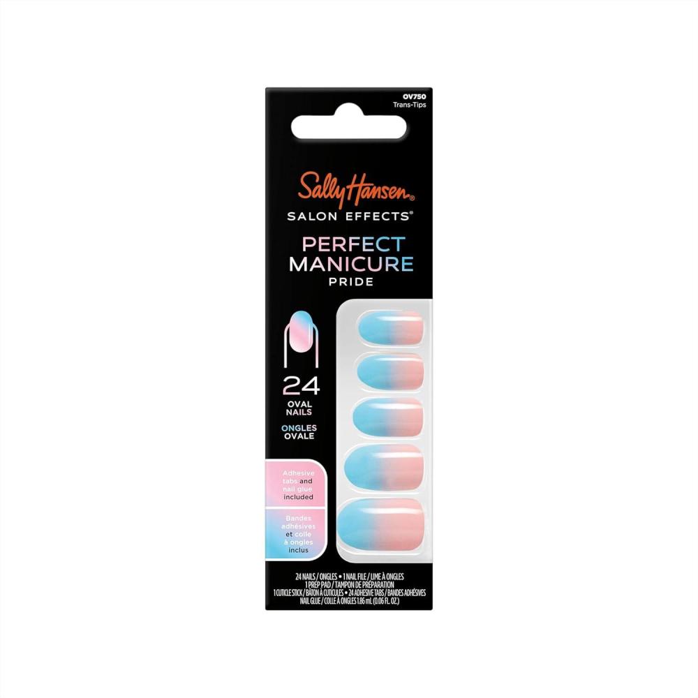 imageSally Hansen Salon Effects Perfect Manicure Pride  TransTips