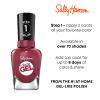 Sally Hansen Miracle Gel Nail Polish, Shade Redgy 419 (Packaging May Vary)