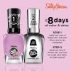 Sally Hansen Miracle Gel Salon Quality Nail Polish | Gel-Like Formula, Two-Step System, No UV Light Needed, Long Lasting | Opaque, Glossy | 889 Nice Nice Baby| Light Lilac Nail Color