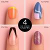 Sally Hansen Salon Effects® Perfect Manicure, Onyx-pected, Press On Nails, Coffin Shaped, Non-Damaging Adhesive Tabs, File, and Alcohol Pad Included(What A Star)