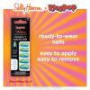 Sally Hansen Salon Effects® Perfect Manicure, Ring Pop Put A Ring On It, Press On Nails, Coffin Shaped, Non-Damaging Adhesive Tabs, File, and Alcohol Pad Included