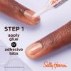Sally Hansen Salon Effects® Perfect Manicure, Ring Pop Straw-jelly, Press On Nails, Almond Shaped, Non-Damaging Adhesive Tabs, File, and Alcohol Pad Included