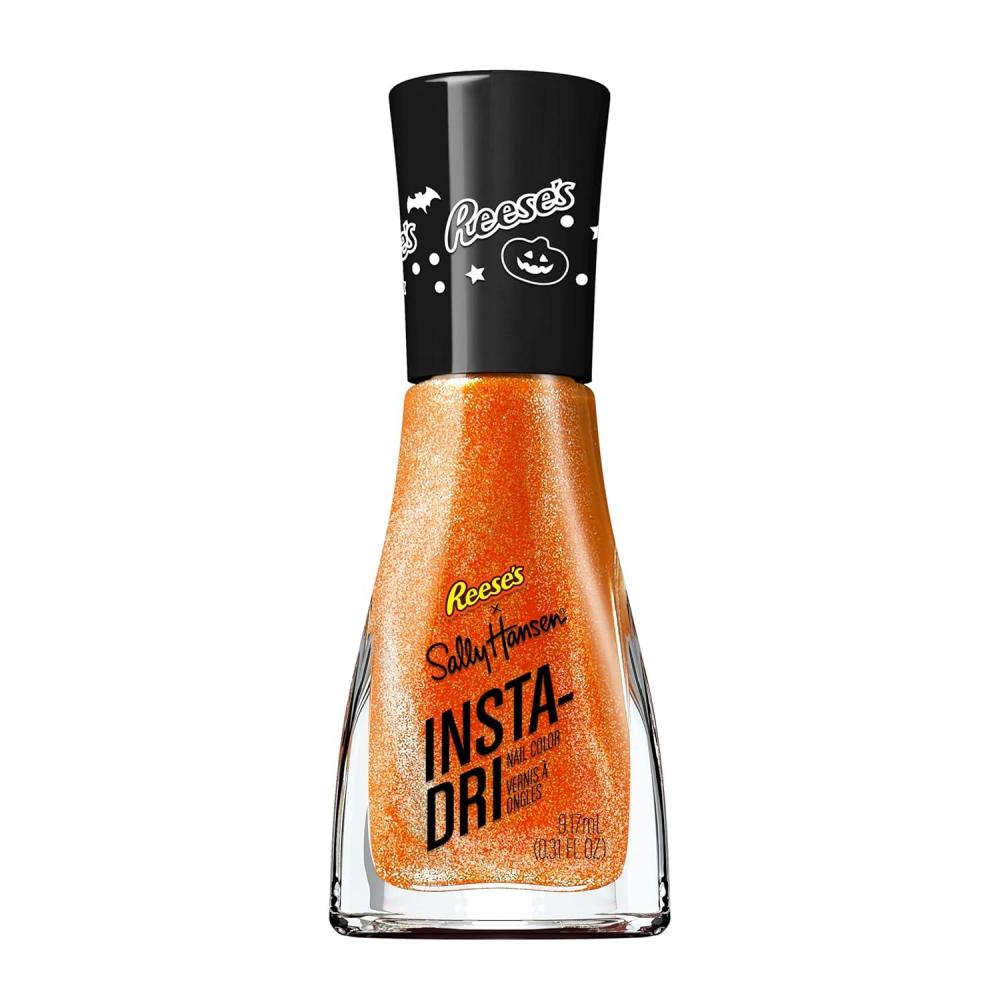 imageSally Hansen InstaDri Reeses PBampC Nail Polish Quick Dry OneCoat Application Doesnt Chip LongLasting Perfect for on the Go 03oz737 REESES Candy