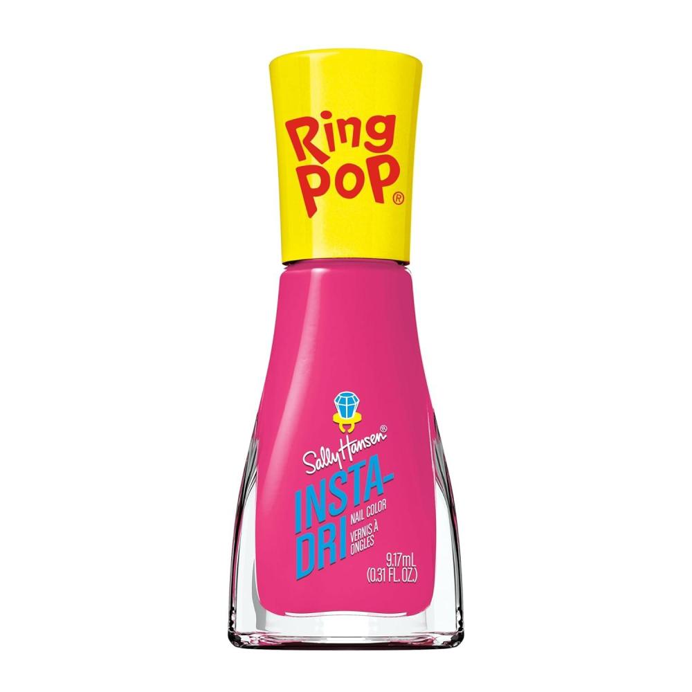 imageSally Hansen InstaDri Ring Pop Grape Expectations Quick Dry Long Lasting StreakFree Shine Purple Nail Polish744 StrawVery Fun