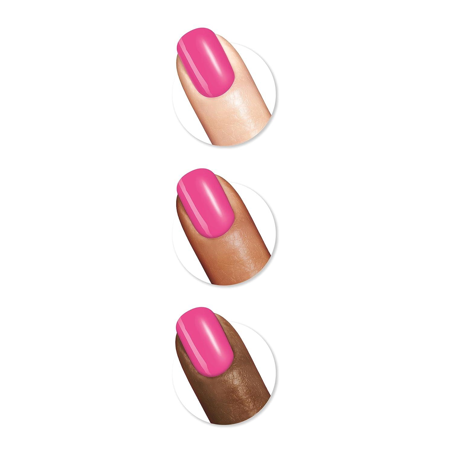 imageSally Hansen Miracle Gel Hue Had to Be There Nostalchick Long Lasting GelLike Formula No UV Lamp Needed Pink Nail Polish