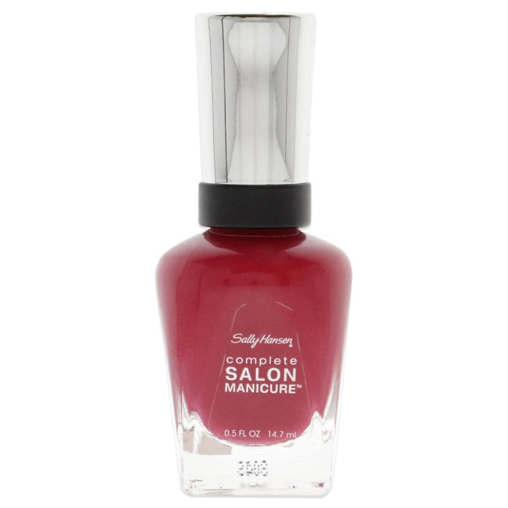 imageSally Hansen  Complete Salon Manicure Nail Color Metallics470 Red My Lips