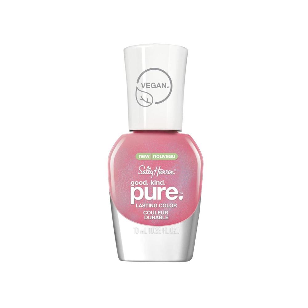 imageSally Hansen GoodKindPure Mystic Topaz 16free and 100 Vegan Long Lasting StreakFree Shine Pink Nail Polish