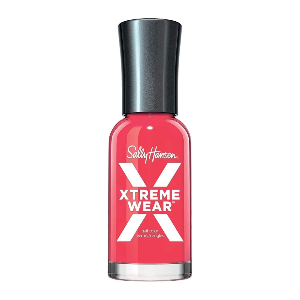 imageSally Hansen Hard as Nails Xtreme Wear Nail Color Rebel Red 04 Fluid Ounce04 fl oz Pack of 1