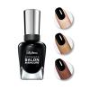 Sally Hansen – Complete Salon Manicure Nail Color, Metallics(403 Hooked On Onyx)