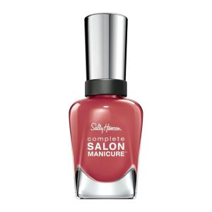 Sally Hansen – Complete Salon Manicure Nail Color, Metallics(465 Scarlet Lacquer)