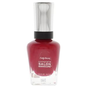 Sally Hansen – Complete Salon Manicure Nail Color, Metallics(470 Red My Lips)
