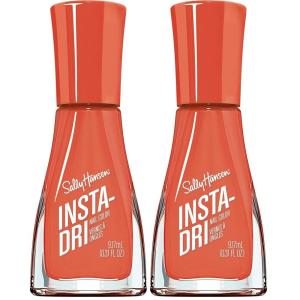 Sally Hansen Insta-Dri Nail Color – 143 In Nude Tral Nail Polish Women 0.31 oz(356 Beach You To It)