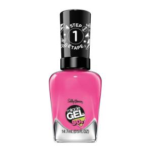 Sally Hansen Miracle Gel™, Hue Had to Be There Nostalchick, Long Lasting, Gel-Like Formula, No UV Lamp Needed, Pink Nail Polish